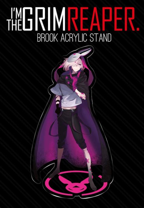 Im The Grim Reaper Brook Acrylic Stand Etsy