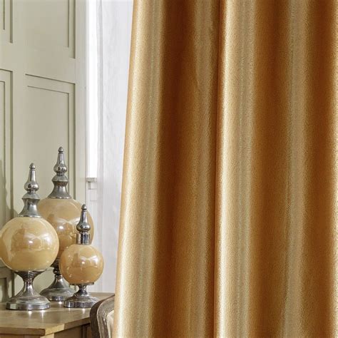 Koting Gold Curtains For Living Room Gold Blackout Bedroom Drapes