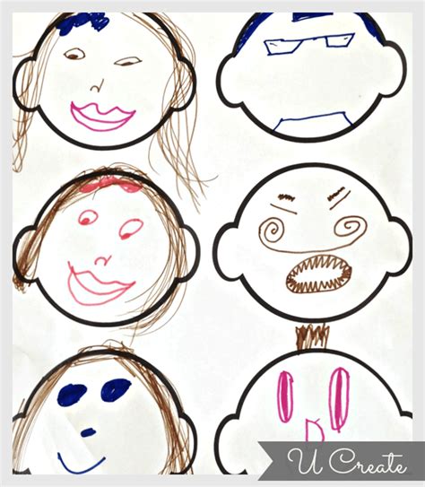 Printable Silly Faces