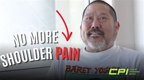 No More Shoulder Pain! Glen Isobe CPI Patient Testimonial - YouTube