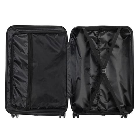 Zimtown Luggage 3 Piece Set Suitcase Spinner Hardshell Lightweight Tsa