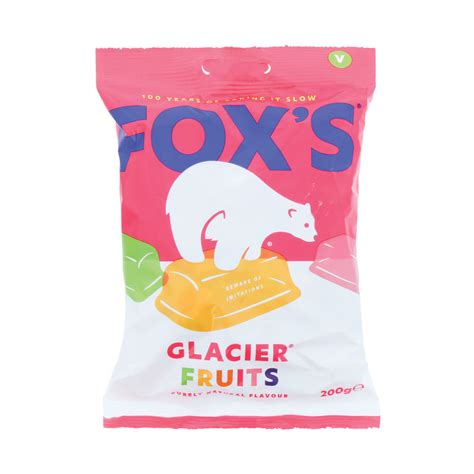 Foxs 200g Bag Glacier Fruits Pack Of 12 0401003