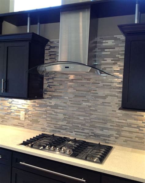 Although using printed glass as a backsplash is a great idea, you can also put it in other locations in your home. 32 Kitchen Backsplash Ideas - Remodeling Expense