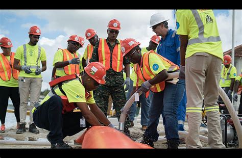 More Than 40 Volunteers Benefit From Oil Spill Training Guyana Chronicle