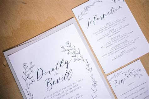 Information To Include In A Wedding Invitation