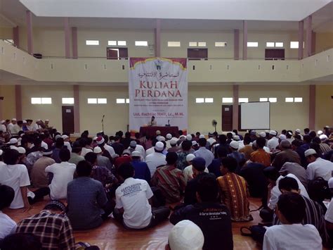 Kuliah Perdana Semester Ganjil Ta 1435 1436 H2014 2015 M Stiba Makassar