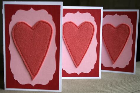 Off The Map Felt Valentines Day Cards