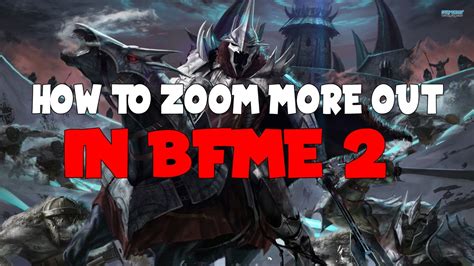 This time, warbyd has a play through the popular mod bfme2 special extended edition. How To Zoom More Out in BFME 2 - YouTube