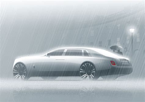 Rolls Royce Phantom Viii Design Render Illustration Car Body Design