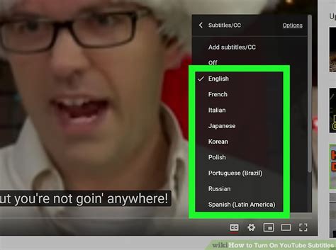 How To Turn On Youtube Subtitles 11 Steps With Pictures