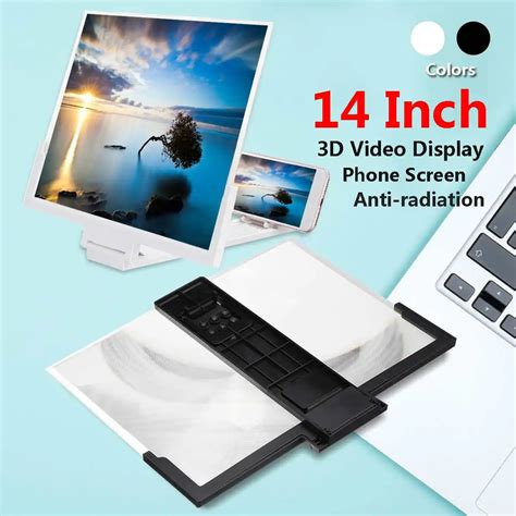 Mobile Phone Screen Magnifier Display 14 3d Hd Screen Amplifier Stand