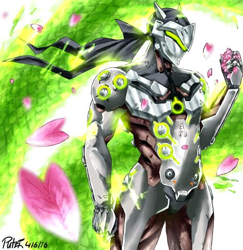 Genji Overwatch Fan Art By Putzischen On Deviantart