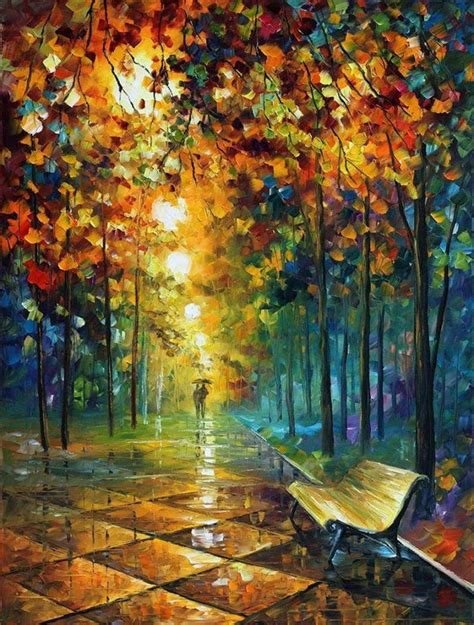 Famous Paintings Abstract Oil Art On Canvas By Leonid Afremov