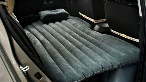 Car Travel Inflatable Bed Turns Your Cars Back Seats Into A Proper Bed