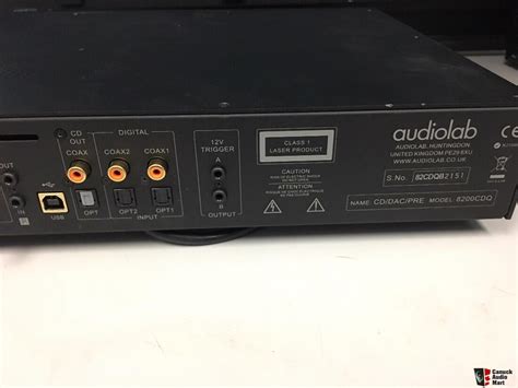 Audiolab 8200cdq Cd Player With Built In Preamplifier Price Updated
