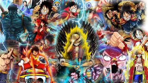 Goku Naruto Luffy Wallpapers Wallpaper Cave