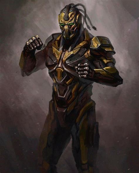 Cyrax By George Vostrikov Mortal Kombat Mortal Kombat Art Mortal