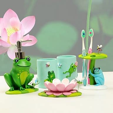 Choose from contactless same day delivery, drive up and more. Baby Frog Bathroom Accessory Collection (5 Piece Set ...