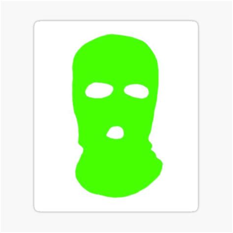 Mauer Bourgeon Tanker Green Ski Mask Unhöflich Partina Stadt Zersetzen