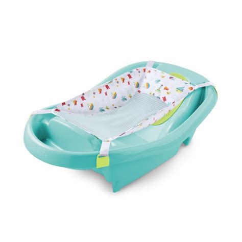 Babies also depend on a baby bath tub that is designed to support their slippery little bodies securely, so they feel snug and comforted during this new experience, helping it to become something they enjoy as a fun and familiar part of their routine. Summer Comfy Clean Deluxe Newborn to Toddler Bath Tub ...