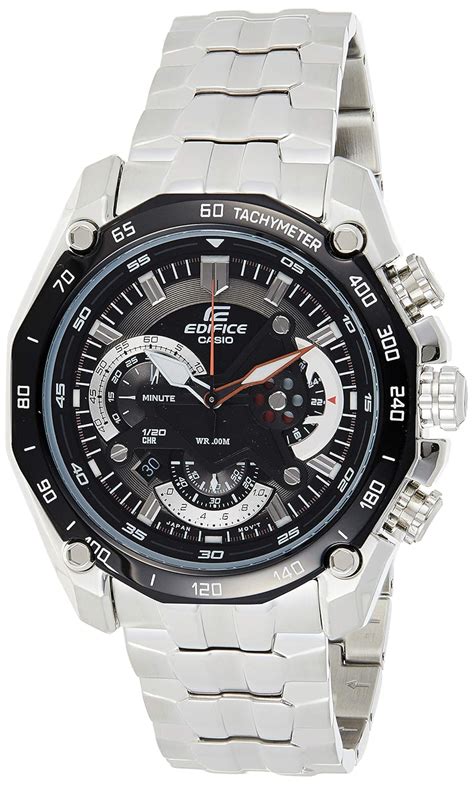 buy casio edifice chronograph black dial men s watch ef 550d 1avdf ed390 at