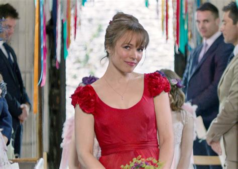 Red Wedding Dress The Beautiful Mary Rachel Mcadams In About Time About Time Movie