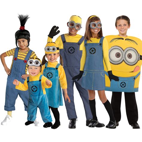 New Kids Official Despicable Me Minion Fancy Dress Up Costume Outfit