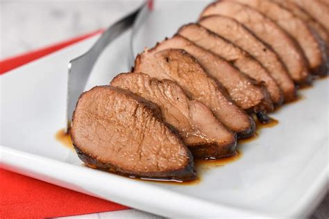 Remove the pork from the marinade, shaking off any excess. Asian Marinated Pork Tenderloin - Cook2eatwell