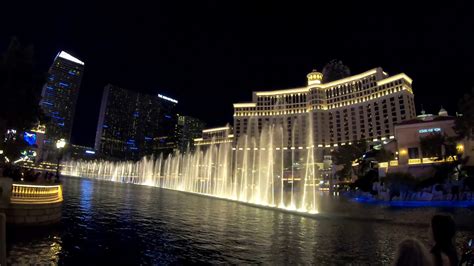 Bellagio Fountains Show Las Vegas 4k Youtube