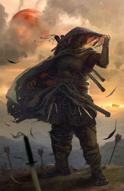 Bobo Fett Asian Explorer Samurai Girl Ronin Samurai Samurai Warrior