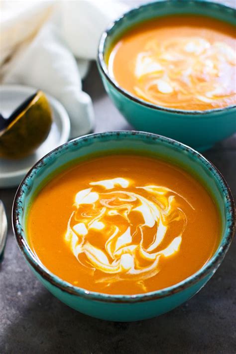 Curried Carrot And Coconut Soup Recipe Coconut Soup Coconut Soup