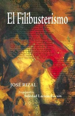 Jose Rizal S Novel El Filibusterismo Liocp