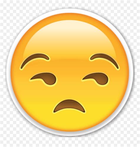 Annoyed Emoji Png Download Transparent Background Smirk Emoji Png