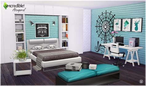 Sims 4 Ccs The Best Bedroom By Simcredible