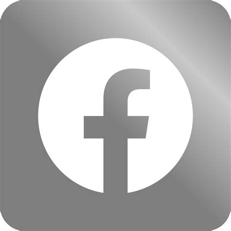 Download Facebook Facebook Logo Grayscale Royalty Free Vector