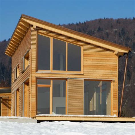 Prefab House Monopitch Roof Riko Hiše Energy Efficient Energy