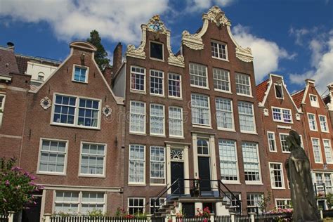 Traditional Dutch Houses Amsterdam Stock Image Image Of