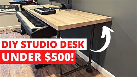 Building The Ultimate Music Studio Desk Under 500 Diy Tutorial