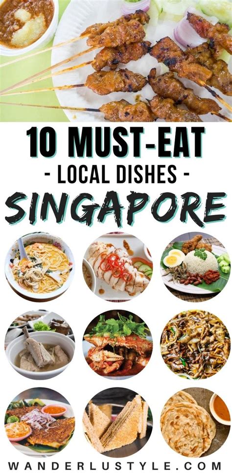 Must Eat Local Dishes In Singapore In Singapore Food Travel