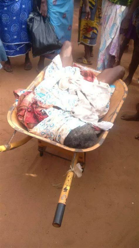 Nigerian Man Cuts Off His Mum Head With Matchet In Uzebba Edo State