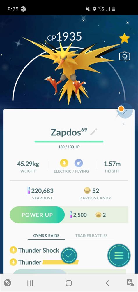 Pogo Electric Bird Appeared After A Raid 😁 Rshinypokemon