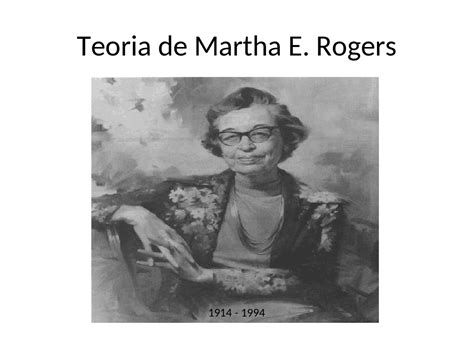 Teoria De Martha Pronta Teorias De Enfermagem Martha E Rogers Docsity