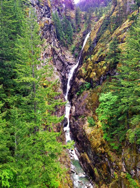 Gorge Creek Falls North Cascades National Park Wa North Cascades