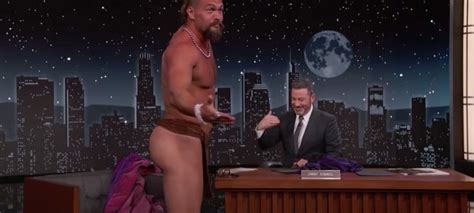 Jason Momoa Strips Down Bares His Butt In Traditional Hawaiian Malo On