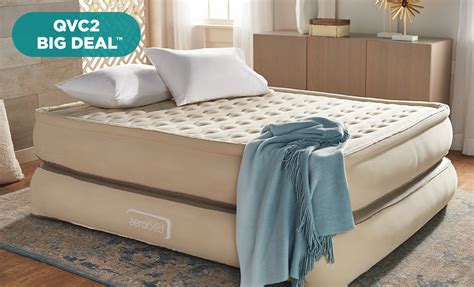 We set our own everyday low prices as well as sale prices, but some manufacturers restrict how retailers display that pricing. (QVC) Q2 - AeroBed 24" Pillowtop Air Mattress w/ 7 ...