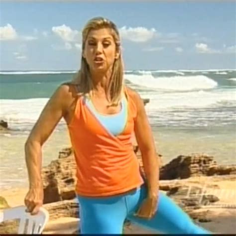 Vintage Denise Austin touches her thigh and camel toe : r/DeniseAustin