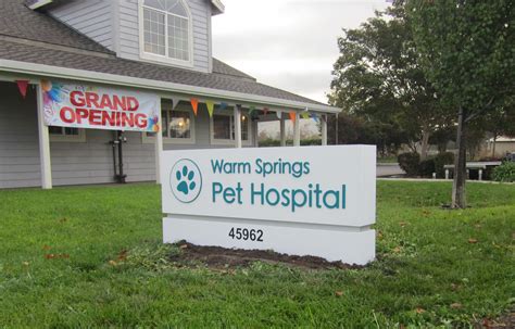Hospital in warm springs, ga. New Pet Hospital In Fremont - Monument Sign - Signs Unlimited