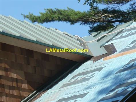 Standing Seam Metal Roof Valley Installation