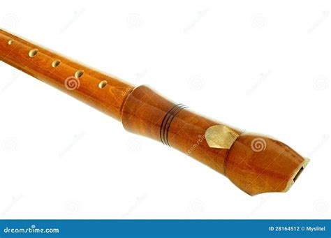 Wooden Flute Stock Photo Image Of Symbol Isolated Blowing 28164512