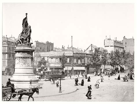 Historic Bandw Photos Of Paris France Late 19th Century Monovisions